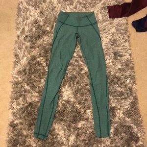 lululemon turquoise leggings